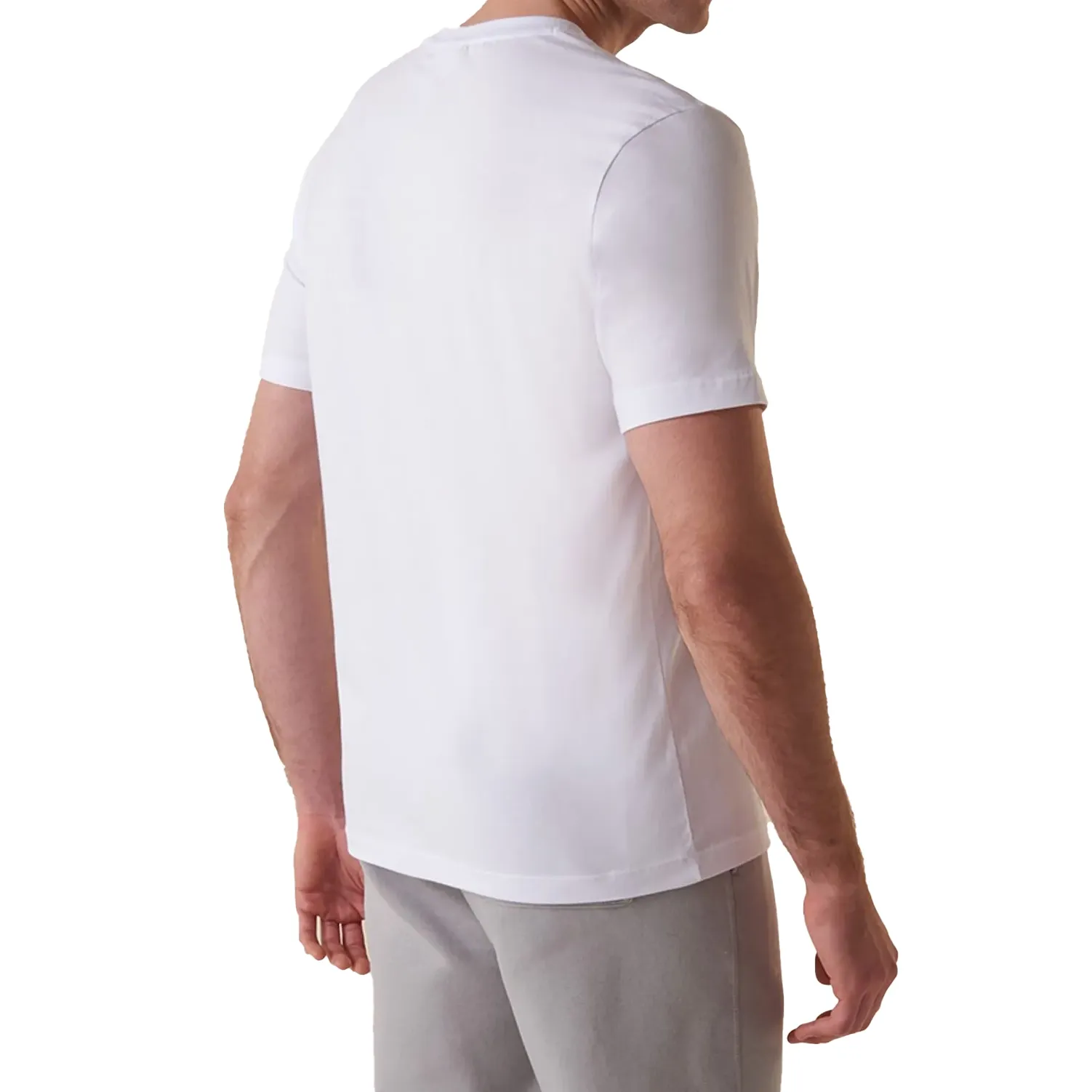 Fila Camiseta F11L01641-100 M COMFORT CLASSI Branco Algodao -2-